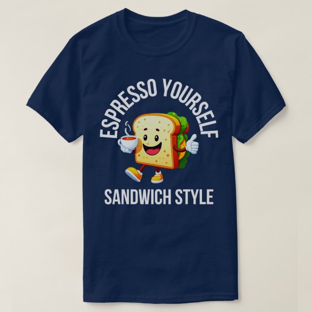 Breakfast Sandwich T-Shirt (Design Front)
