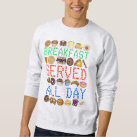 Breakfast Served All Day Neon Diner Sign Foodie