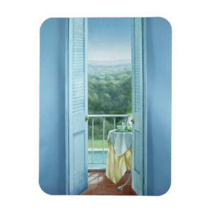 Breakfast St. Maxime 1984 Magnet