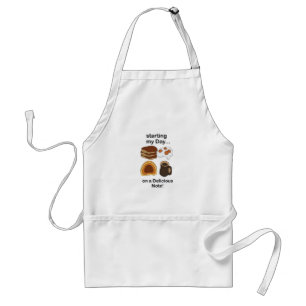 Breakfast Starting My Day On a Delicious Note Standard Apron