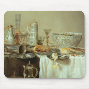 Breakfast Still Life, 1638 Mouse Pad
