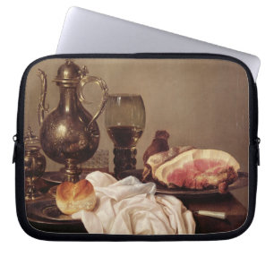 Breakfast Still Life (oil on panel) Laptop Sleeve