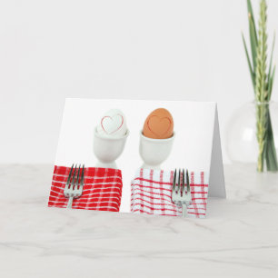 Breakfast Wedding Anniversary Card
