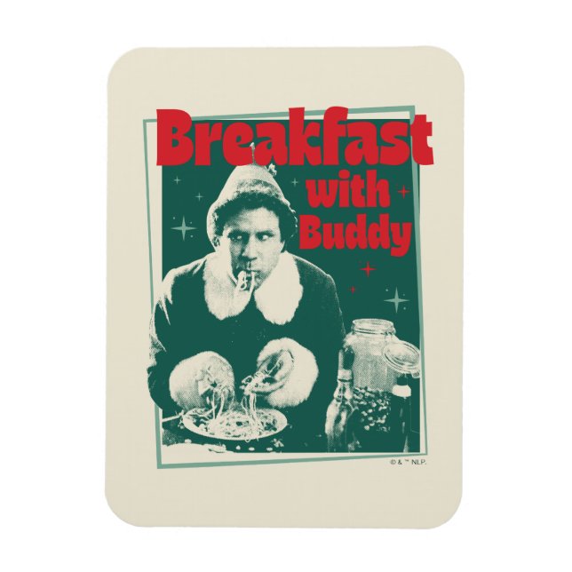 Breakfast With Buddy Magnet (Vertical)