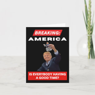 Breaking America Anti-trump Tariffs Hands Off 2025 Card