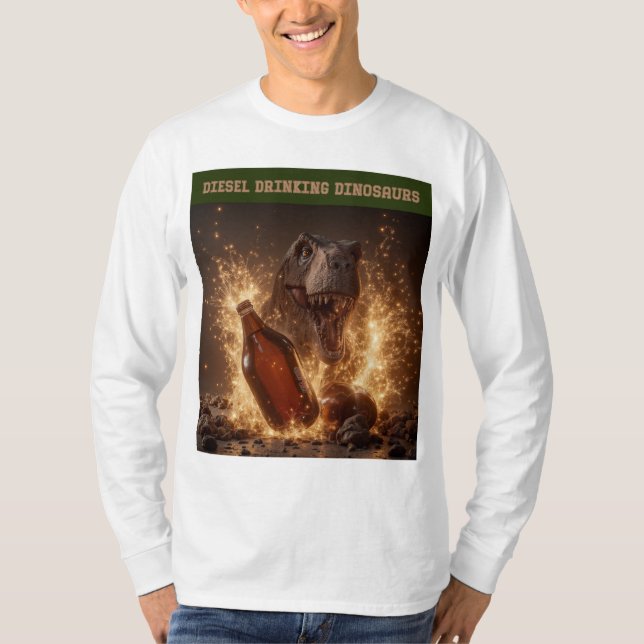Breaking Bottles Of Beer T-Shirt (Front)