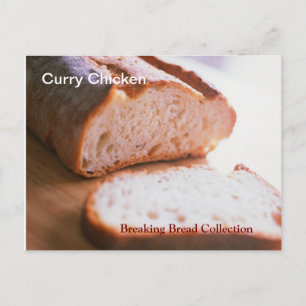 Breaking Bread Curry Chicken Recipe Card