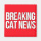 Breaking Cat News magnet