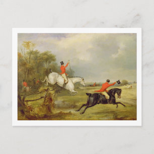 Breaking Cover, Bachelor's Hall (oil on canvas) Postcard