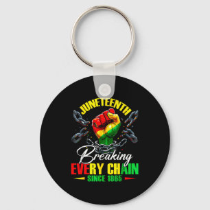 Breaking every chain since 1865 women men key ring