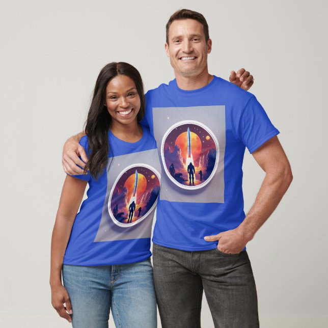 Breaking Free: Rocket's Ascent" T-Shirt (Unisex)