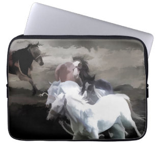 Breaking Free - Wild Horses Laptop Sleeve
