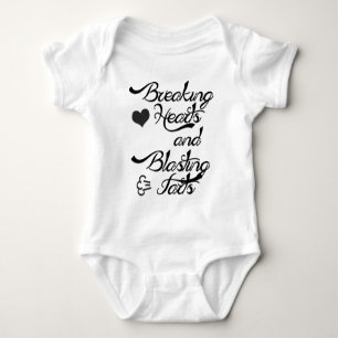 Breaking Hearts and Blasting Farts Baby Bodysuit