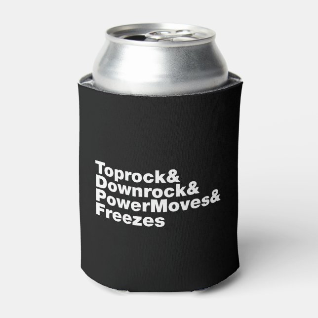Breaking Moves (Breakdancing) Can Cooler (Can Front)
