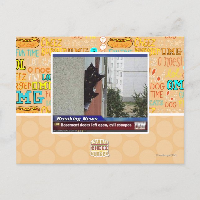 Breaking News 2 Postcard (Front)