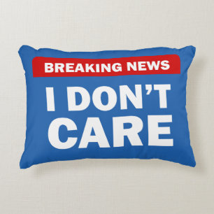 Breaking News Decorative Cushion