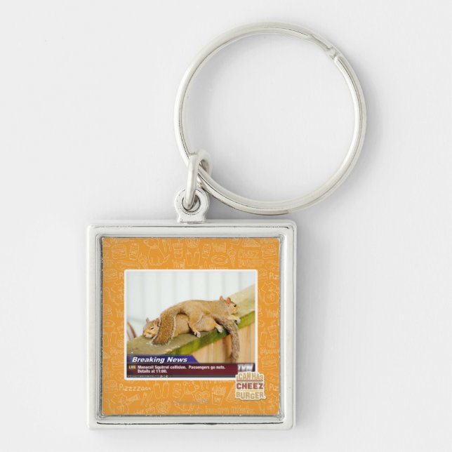 Breaking News Key Ring (Front)