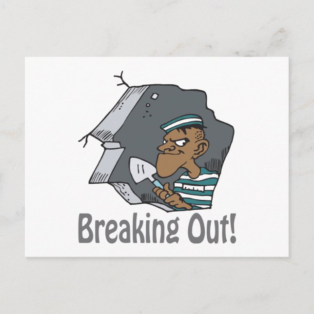 Breaking Out Postcard (Front)