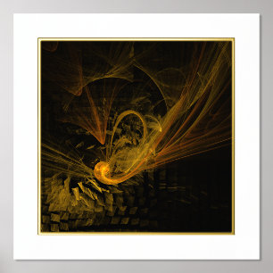 Breaking Point Abstract Art Foil Prints