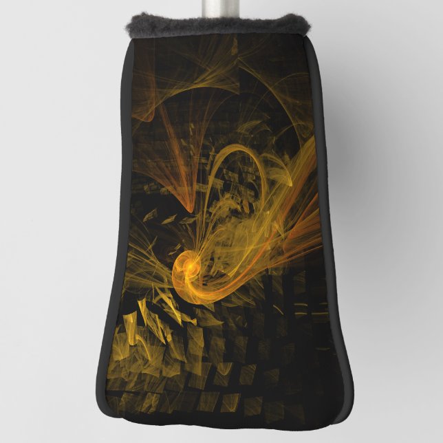 Breaking Point Abstract Art Golf Head Cover (Rotate 90)