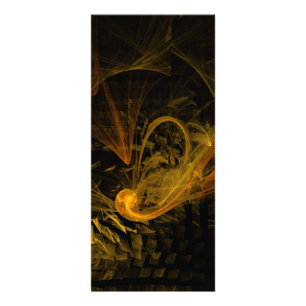 Breaking Point Abstract Art Rack Card