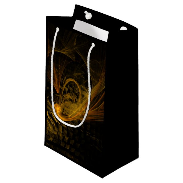 Breaking Point Abstract Art Small Gift Bag (Front Angled)