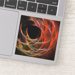 Breaking the Circle Abstract Art