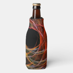 Breaking the Circle Abstract Art Bottle Cooler