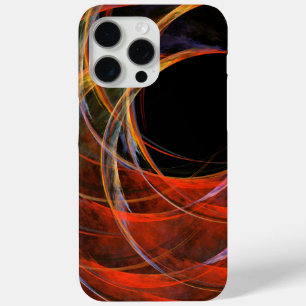 Breaking the Circle Abstract Art iPhone 15 Pro Max Case