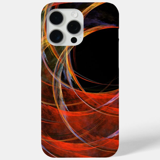 Breaking the Circle Abstract Art Case-Mate iPhone Case (Back)