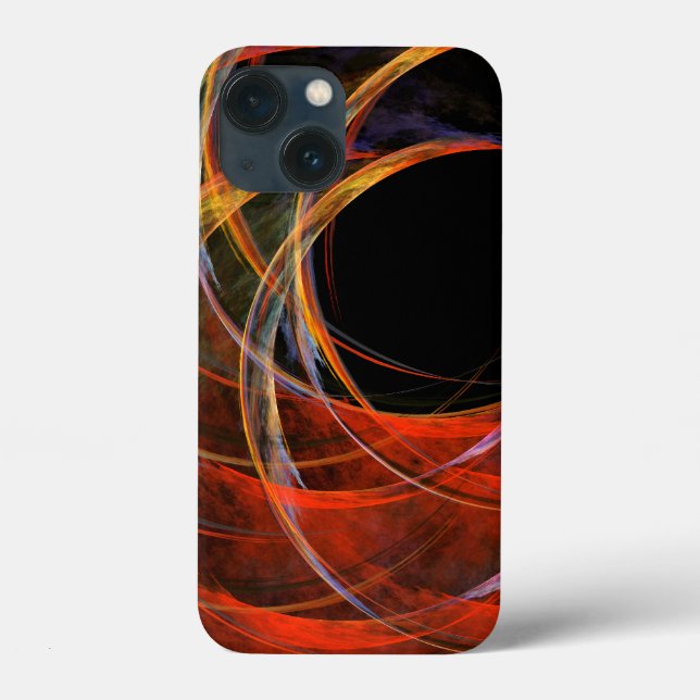 Breaking the Circle Abstract Art Case-Mate iPhone Case (Back)