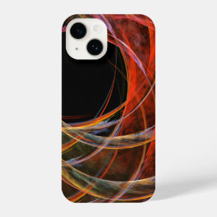 Breaking the Circle Abstract Art iPhone 14 Case