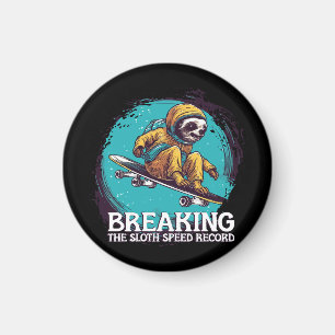 breaking the sloth speed record magnet