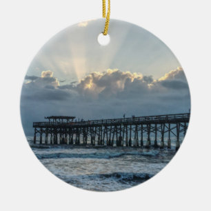 Breaking Through At Cocoa Ceramic Tree Decoration