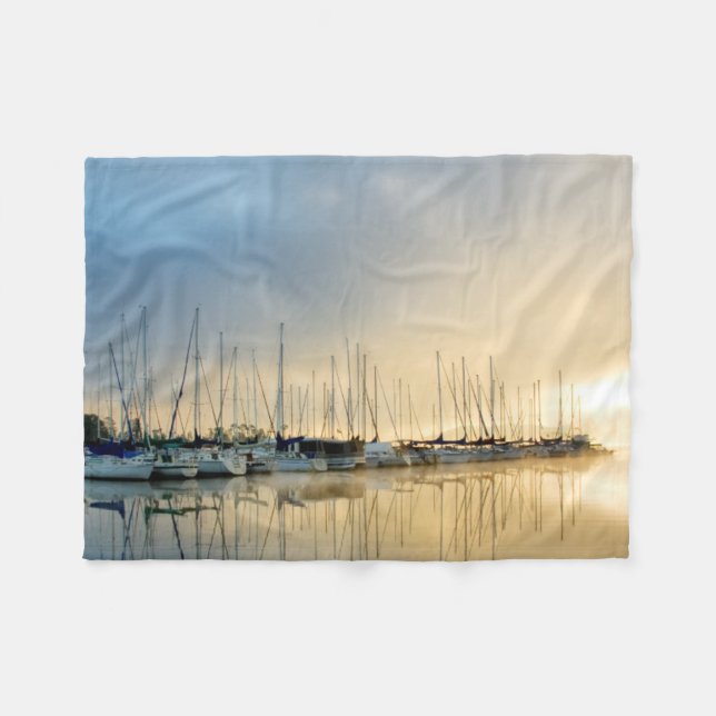 Breaking Through II Fleece Blanket (Front (Horizontal))