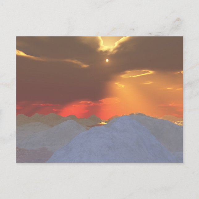 breaking thru postcard (Front)