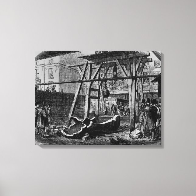 Breaking up Big Ben Canvas Print (Front)