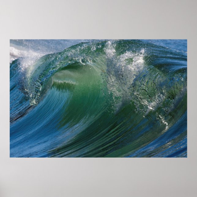 Breaking Wave Poster (Front)