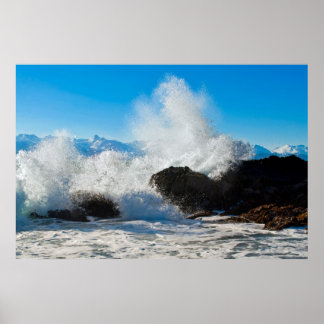 Breaking Wave Poster