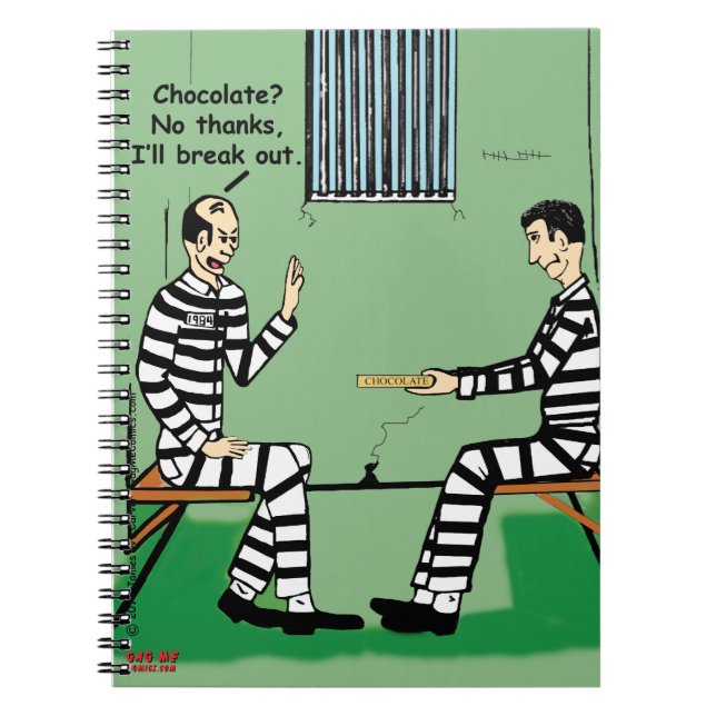 "Breakout" Spiral Notebook (Front)