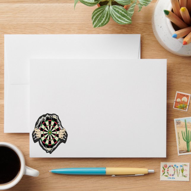 Breakthrough to the Bullseye – Ultimate Dartboard  Envelope (Desk)