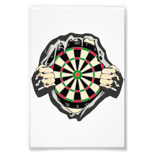 Breakthrough to the Bullseye – Ultimate Dartboard  Photo Print