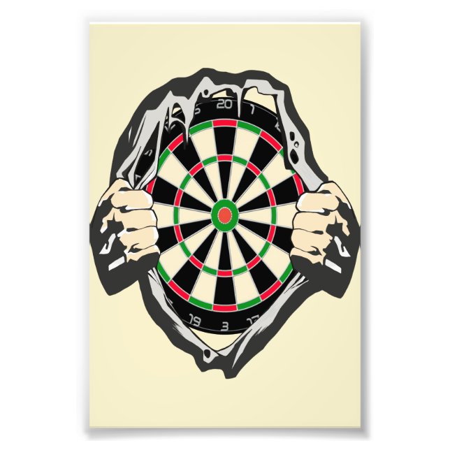 Breakthrough to the Bullseye – Ultimate Dartboard  Photo Print (Front)