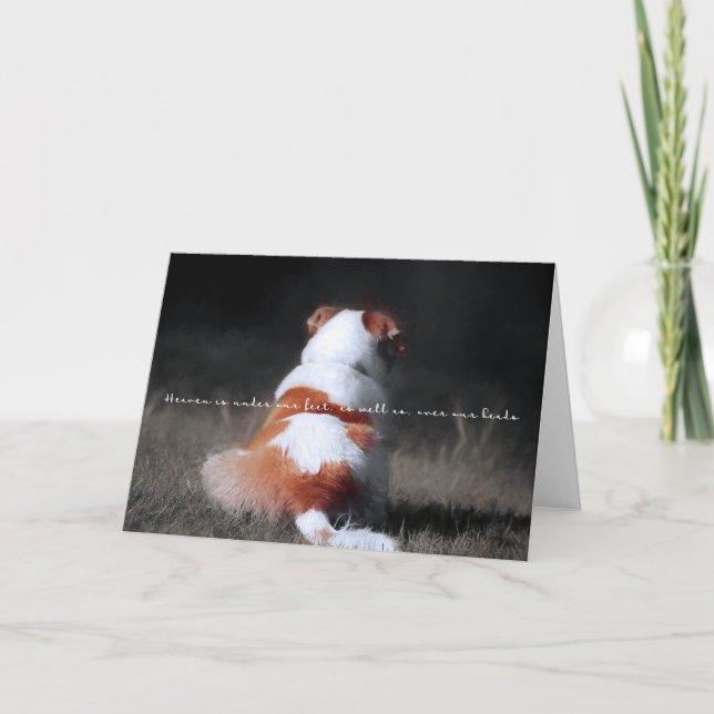 BREAKTIME Greeting Card (Front)