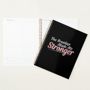 Breakup Made Me Stronger - Grief Recovery Planner