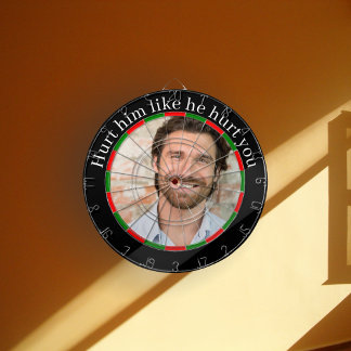 Breakup perfect gift for her to get over him dartboard