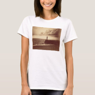 Breakwater at Sete, c.1855 (albumen print from a c T-Shirt