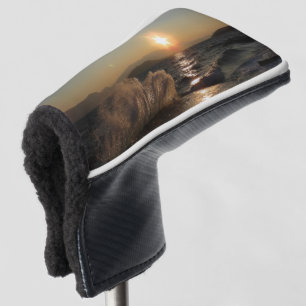 Breakwater in Croatia beautiful sunset       Golf Head Cover