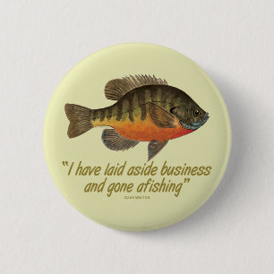 Bream Fishing 6 Cm Round Badge