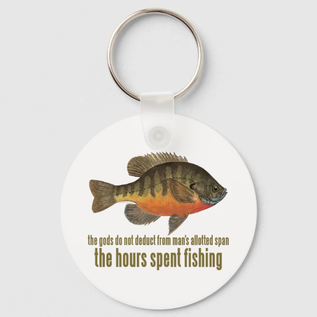 Bream Fishing Key Ring (Front)